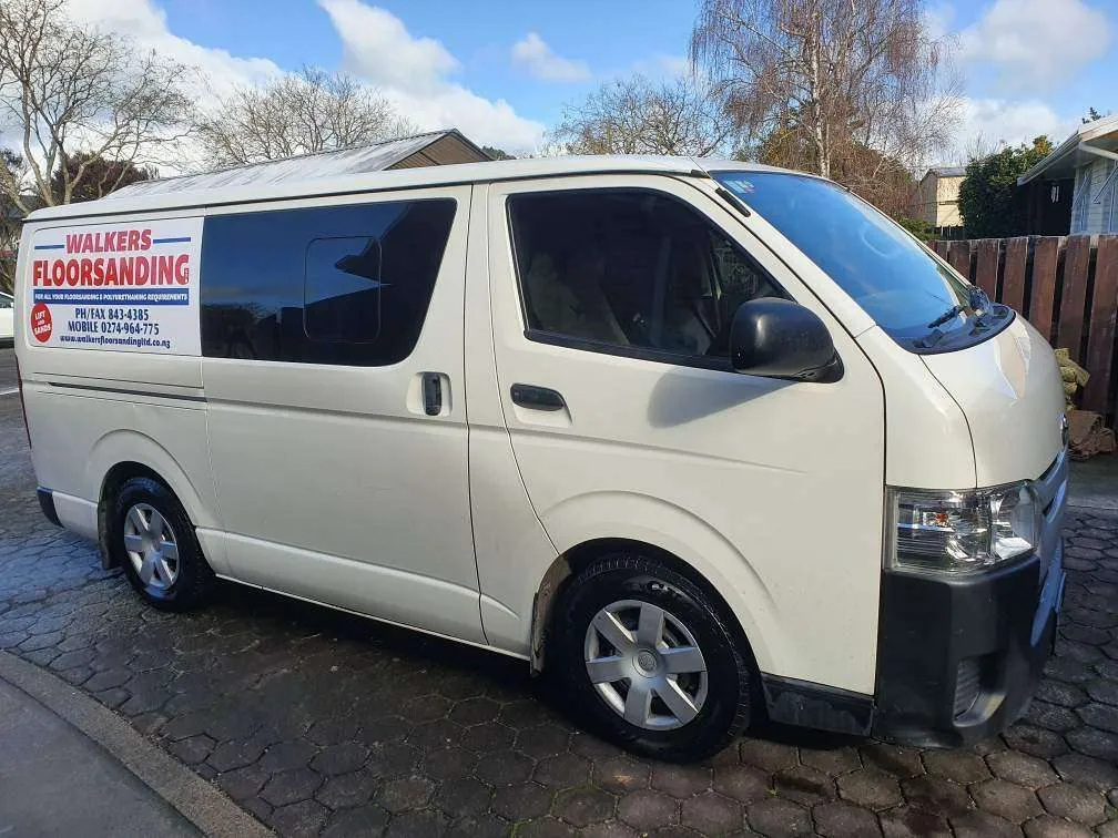 Walkers Floor Sanding Van